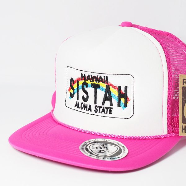 Sistah "license" plate hats