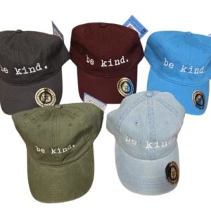 Be Kind baseball caps